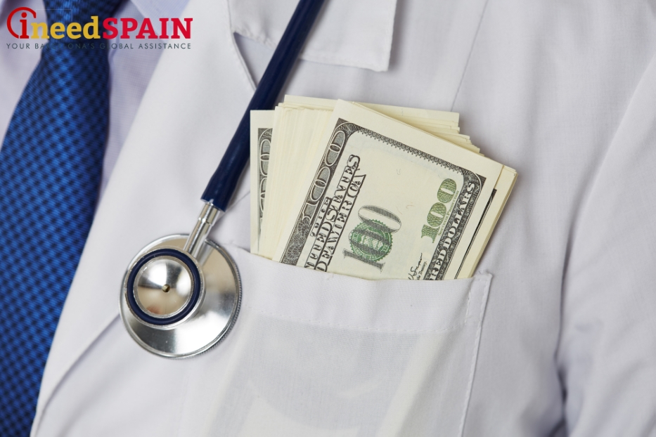 Paid medical services in Spain